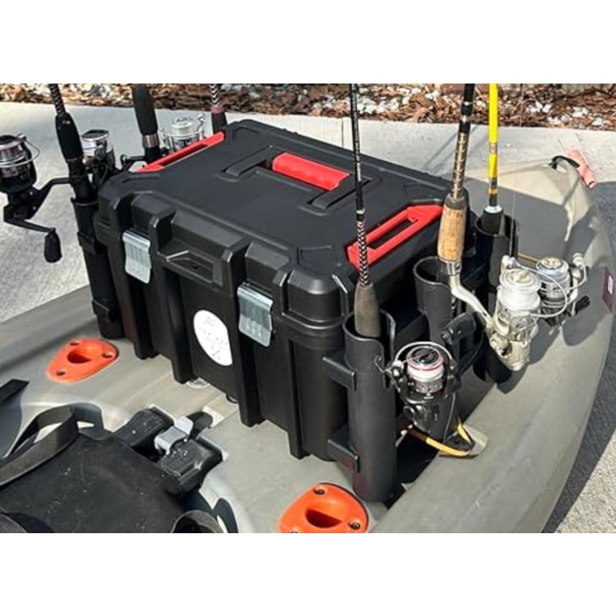 Fishing Kayak Crate - Kayak Fishing Crate - 6 Integrated