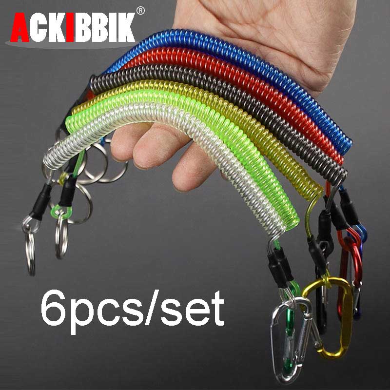 Ackibbik 6pcs Fishing Lanyard  – Fishing Kayak Paddle Leash recenzja i cena