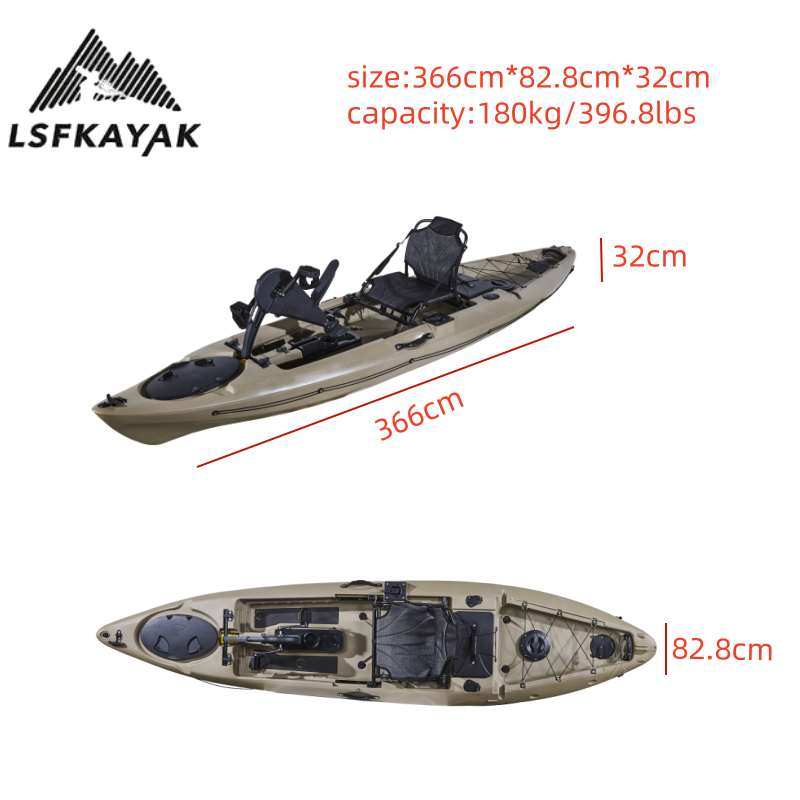2025 Factory 12ft 3.6m Single  – Fishing Kayak Sit In recenzja i cena
