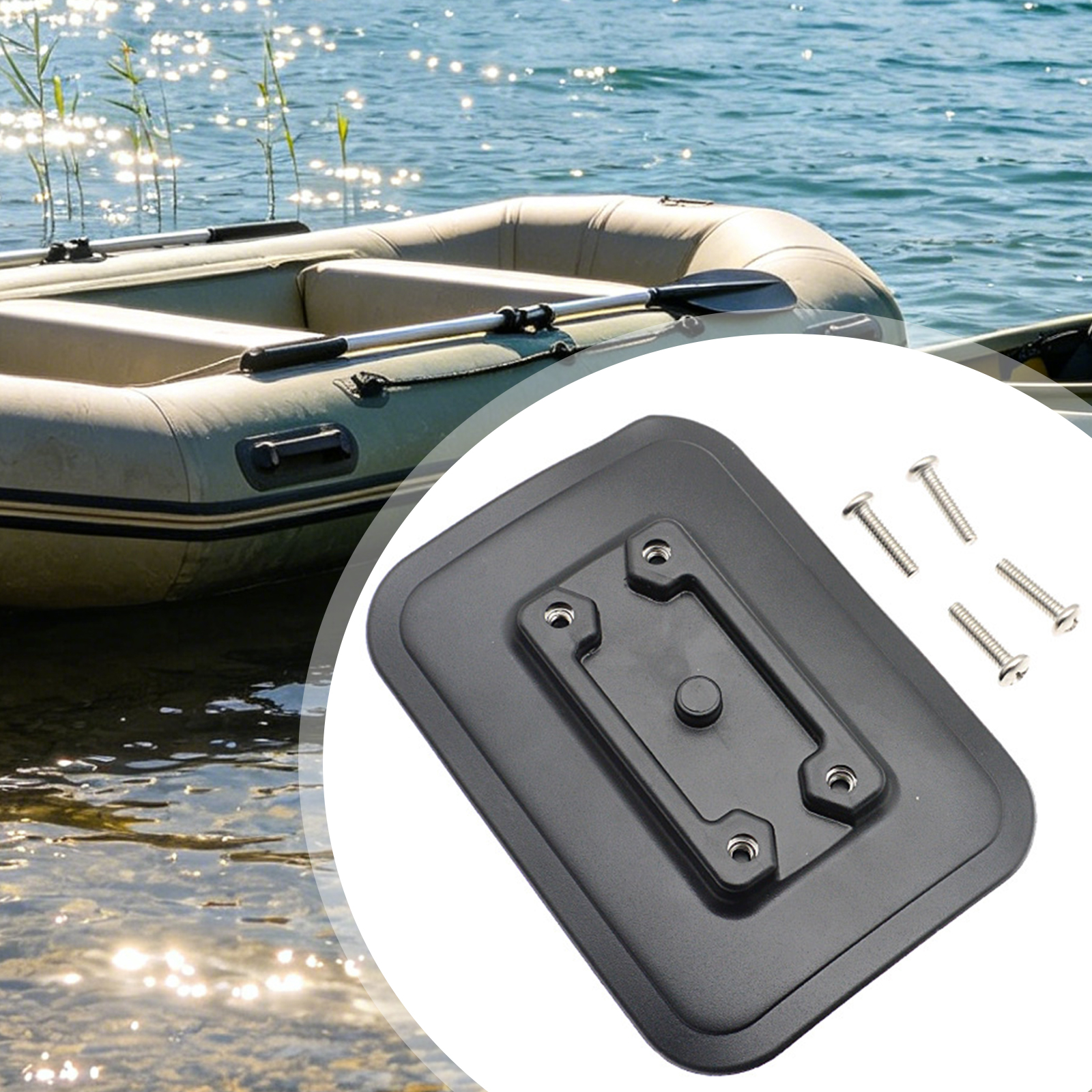 1 Set Inflatable Boat Fishing  – Fishing Kayak Fish Finder Mount recenzja i cena
