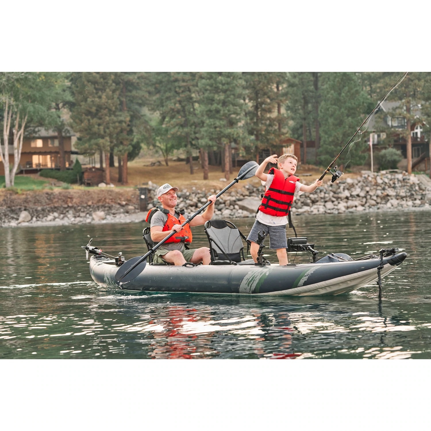 Airo Inflatable Fishing Kayak  – Fishing Kayak Seat recenzja i cena