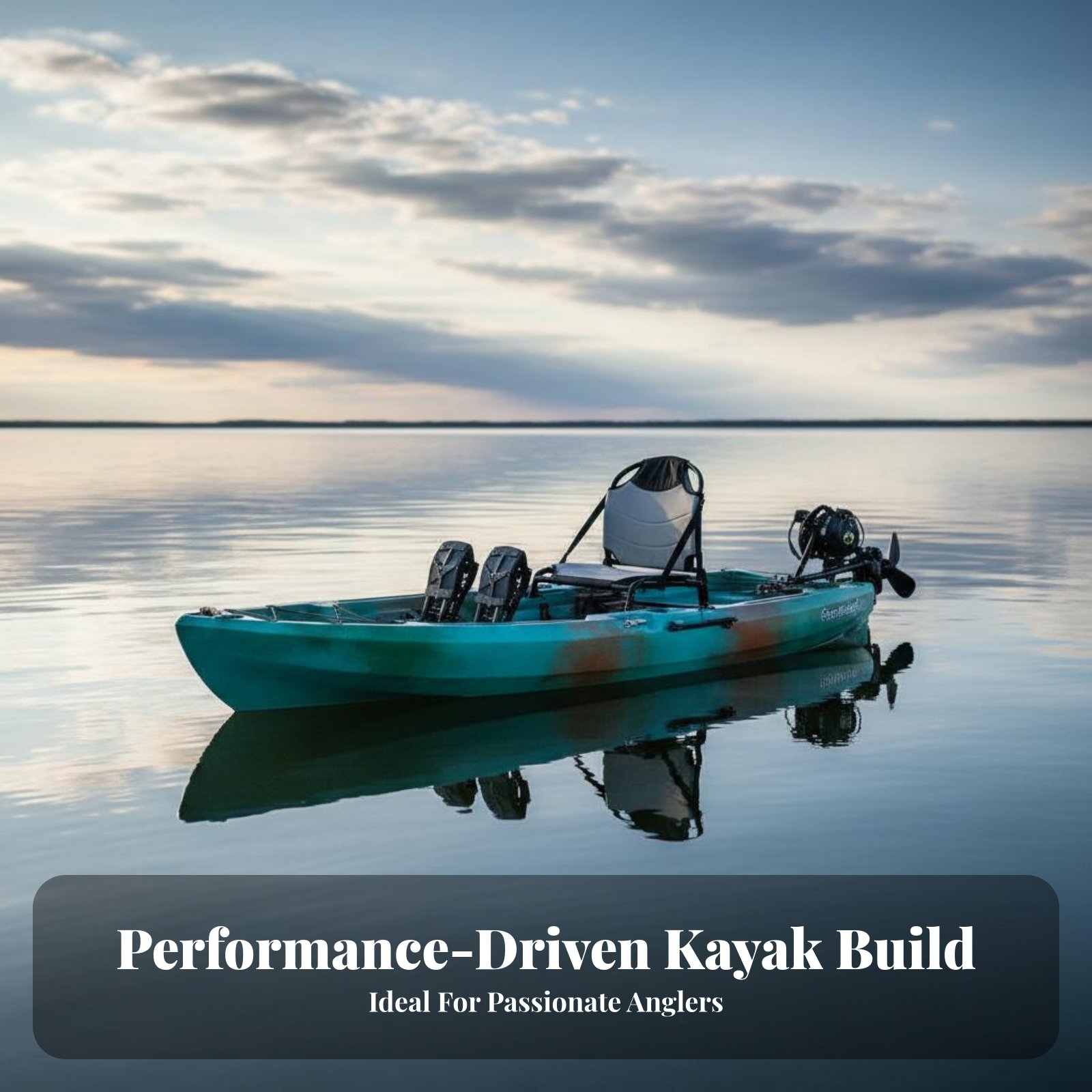 Pedal Drive Fishing Boat Folda – Fishing Kayak Pedal Drive recenzja i cena