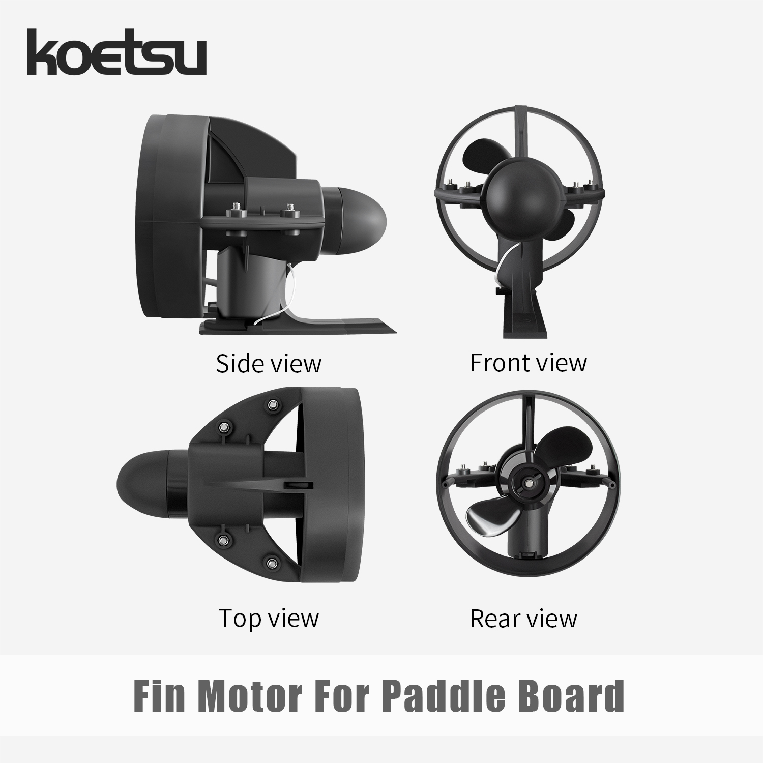KOETSU paddle board underwater – Fishing Kayak Trolling Motor recenzja i cena