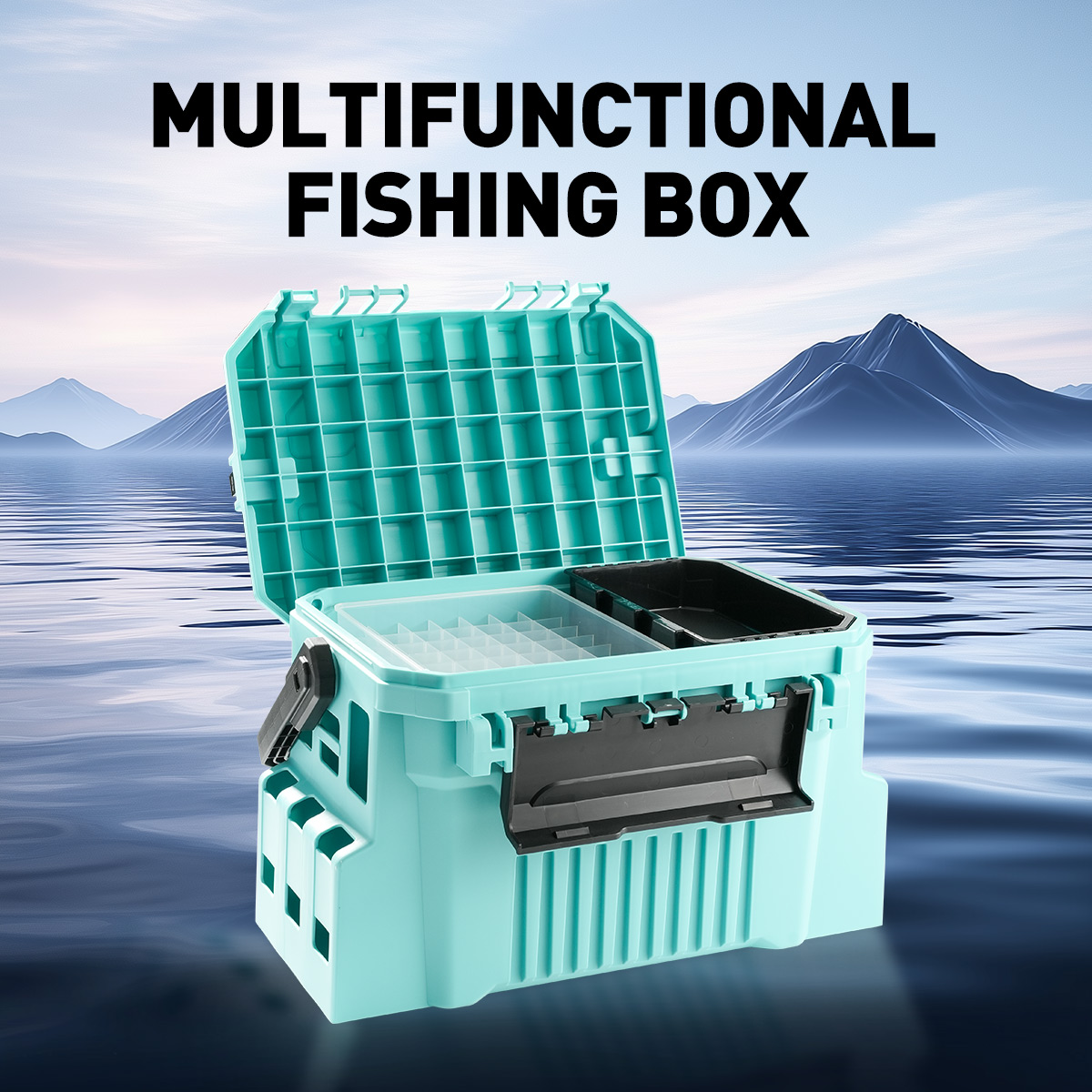 20L FIshing tackle box with eg – Fishing Kayak Crate recenzja i cena