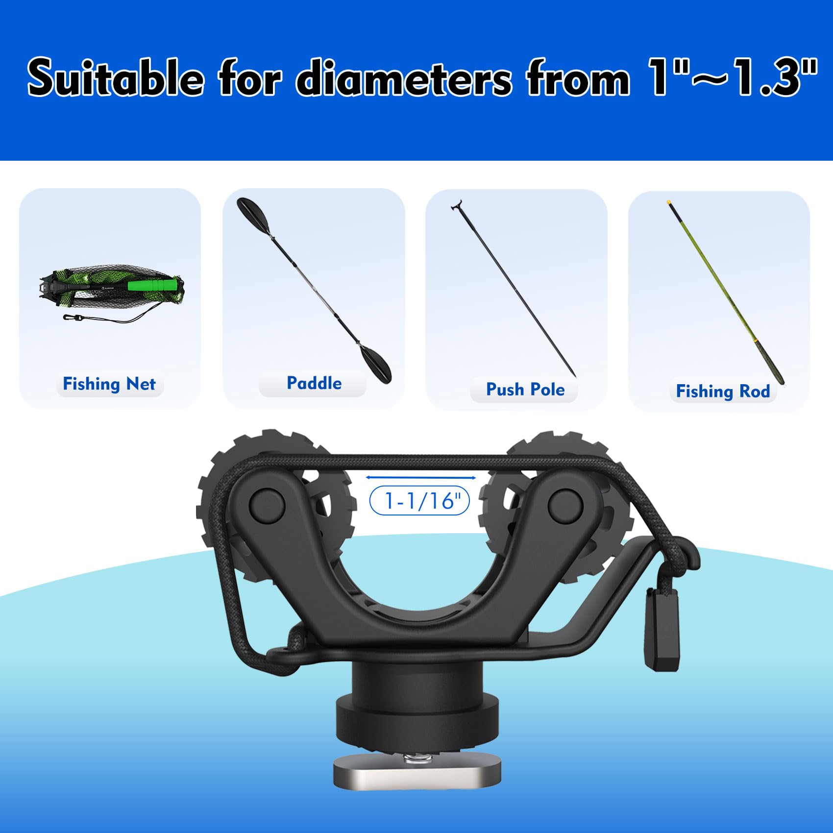 Kayak Rail Paddle Holder Kayak – Fishing Kayak Storage Bag recenzja i cena