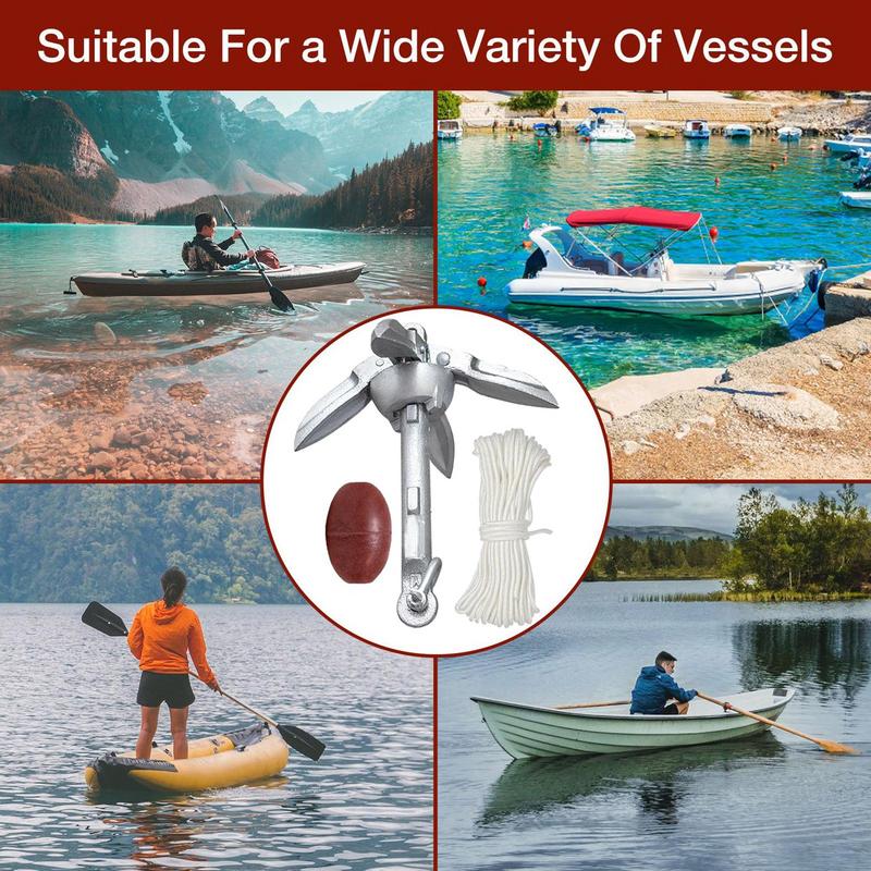 Canoe Anchoring Boat Anchoring – Fishing Kayak Anchor recenzja i cena