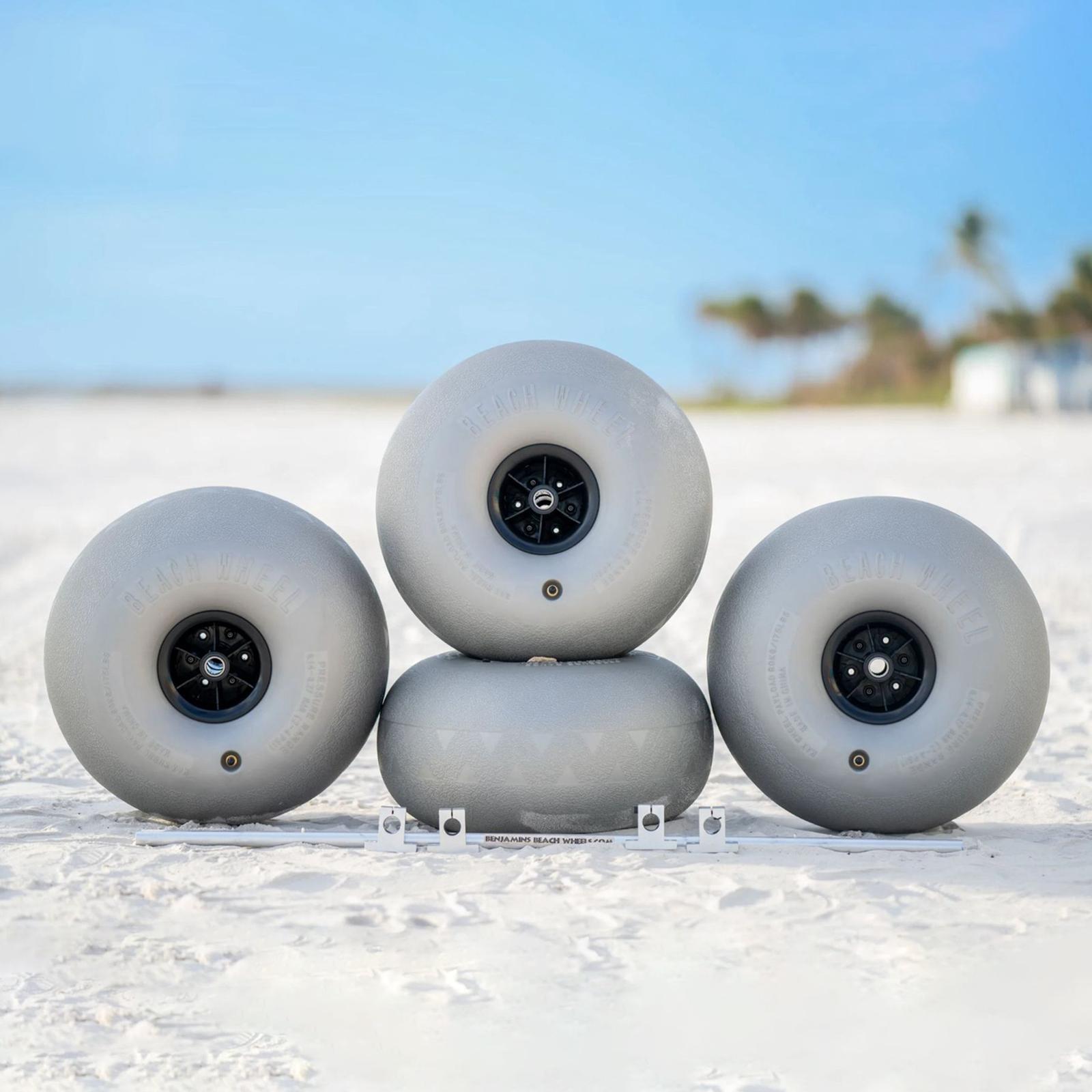 Inflatable Balloon Tire 16 Inc – Fishing Kayak Cart recenzja i cena
