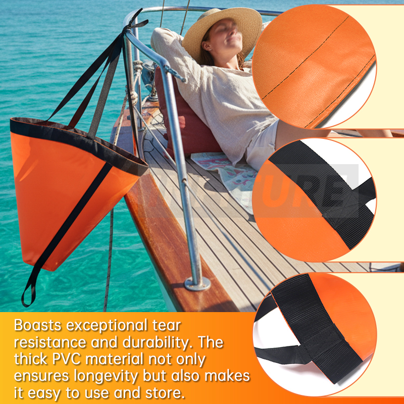 18-53'' Sea Drogue Anchor Floa – Fishing Kayak Anchor recenzja i cena
