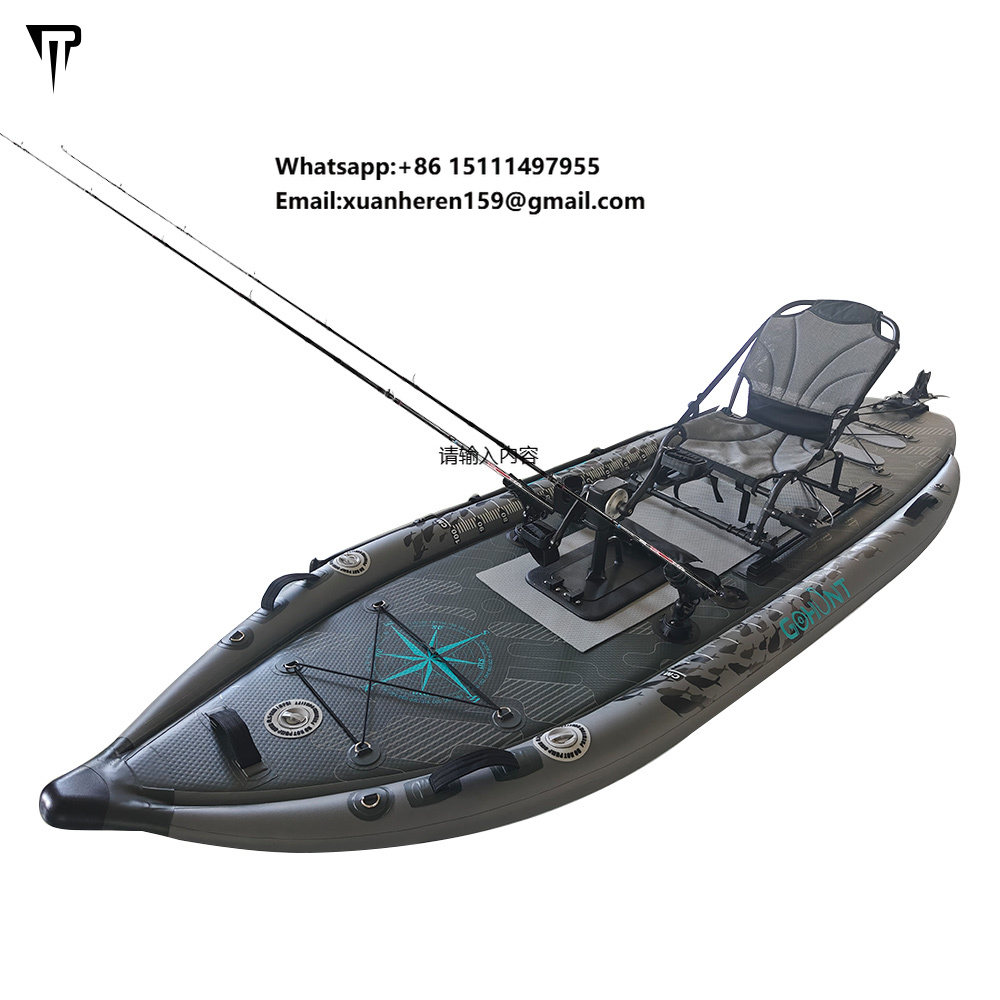 JTRDA 2024 New Inflatable Kaya – Fishing Kayak Pedal Drive recenzja i cena