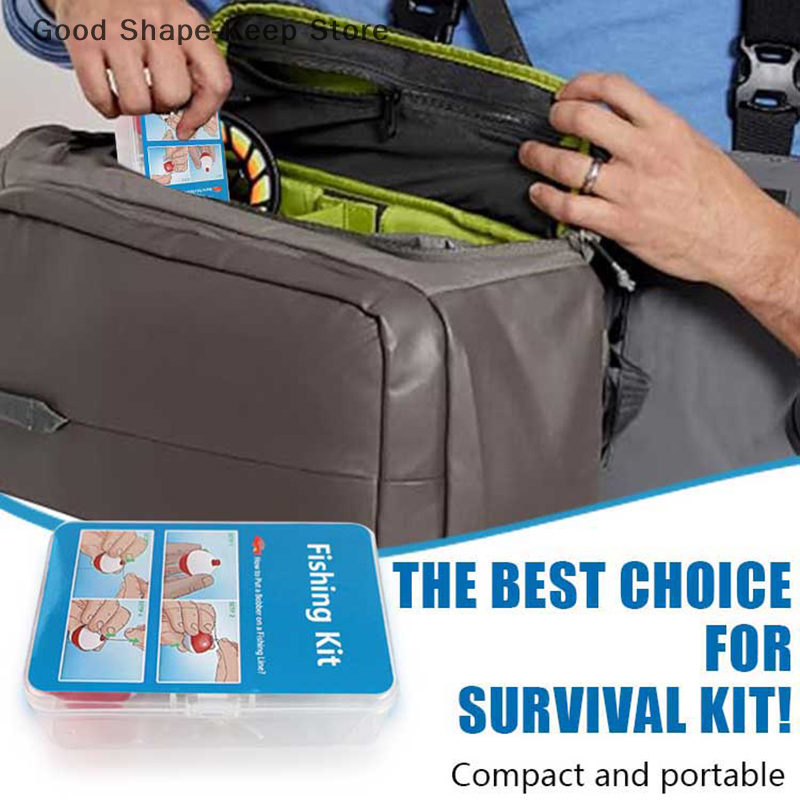 24Pcs Emergency Fishing Kit Po – Fishing Kayak Crate recenzja i cena